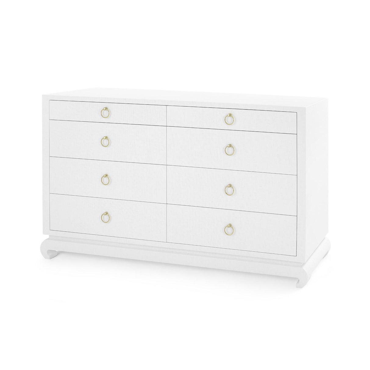 Villa & House Chiffon White Ming Extra Large 8-Drawer