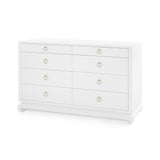 Villa & House Chiffon White Ming Extra Large 8-Drawer