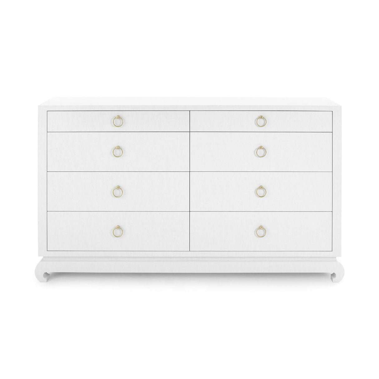 Villa & House Chiffon White Ming Extra Large 8-Drawer