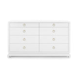 Villa & House Chiffon White Ming Extra Large 8-Drawer
