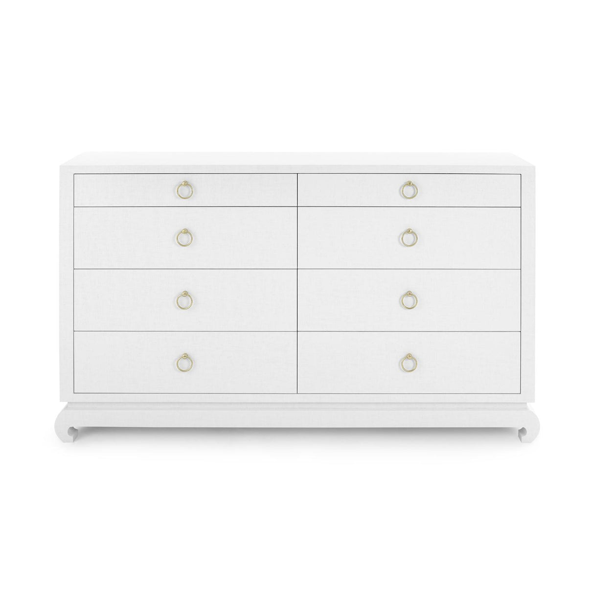 Villa & House Chiffon White Ming Extra Large 8-Drawer