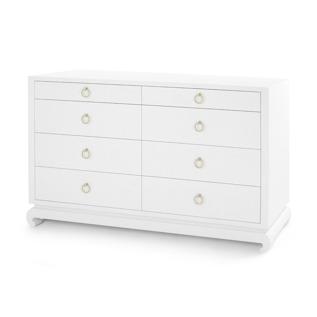 Villa & House Chiffon White Ming Extra Large 8-Drawer