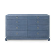 Villa & House Navy Blue Ming Extra Large 8-Drawer