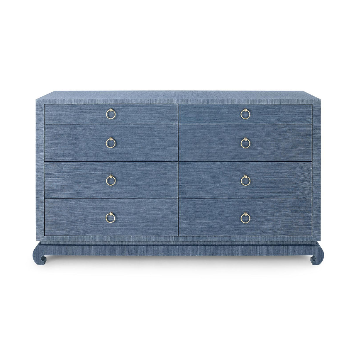 Villa & House Navy Blue Ming Extra Large 8-Drawer