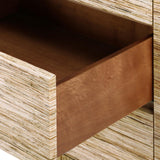 Villa & House Papyrus Morgan 3-Drawer Side Table