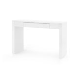 Villa & House Chiffon White Morgan Console Table