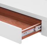 Villa & House Chiffon White Morgan Console Table