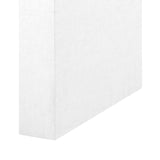 Villa & House Chiffon White Morgan Grasscloth Console Table