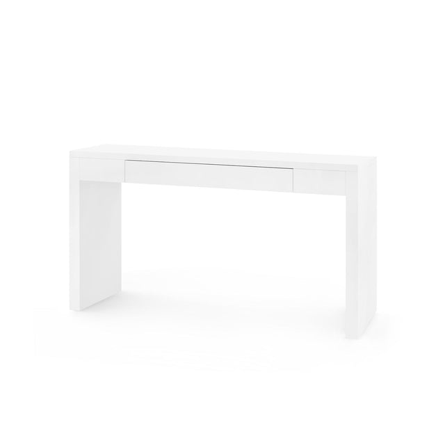 Villa & House Chiffon White Morgan Large Console Table
