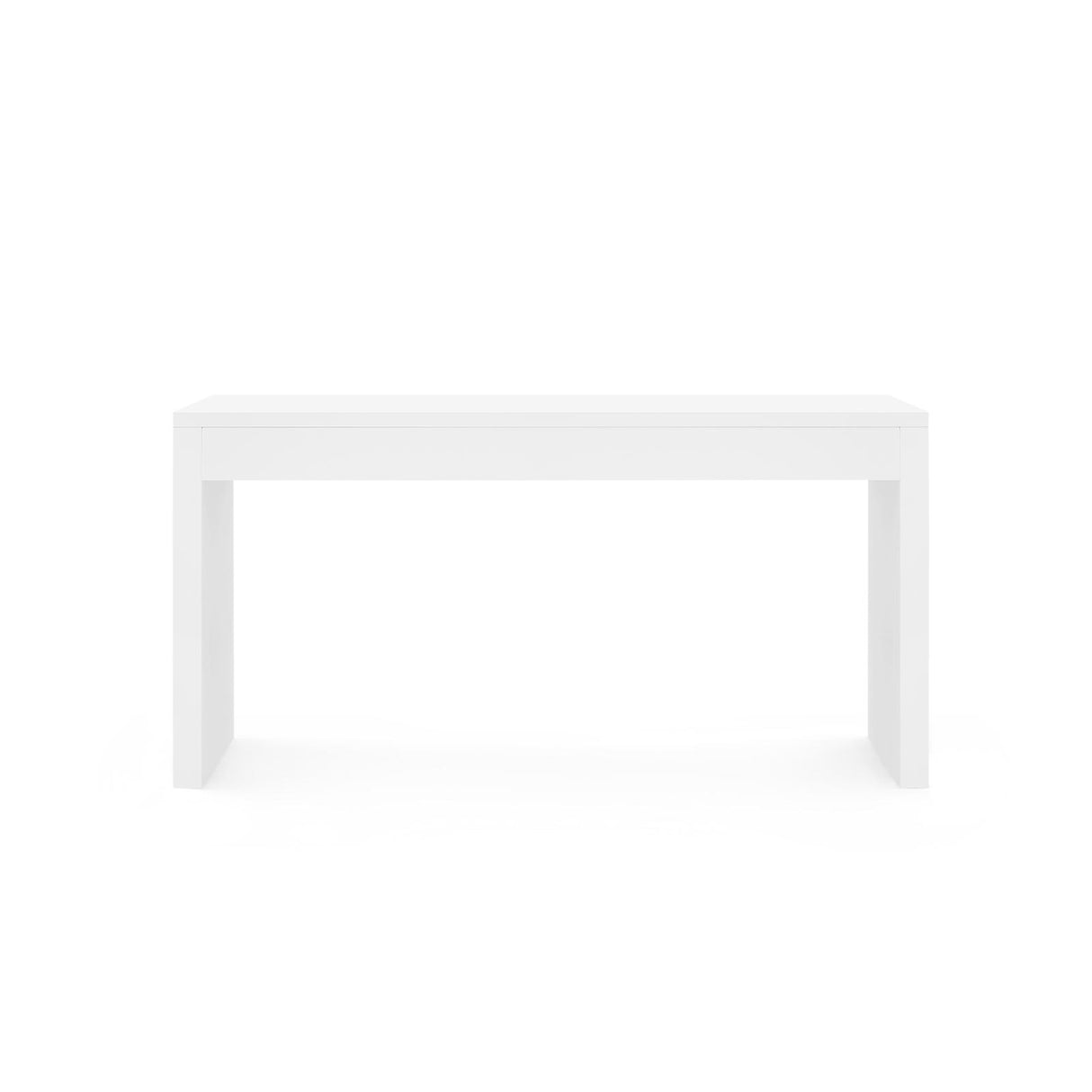 Villa & House Chiffon White Morgan Large Console Table