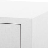 Villa & House Chiffon White Meredith 4-Door Cabinet