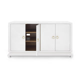 Villa & House Chiffon White Meredith 4-Door Cabinet
