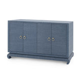 Villa & House Navy Blue Meredith 4-Door Cabinet