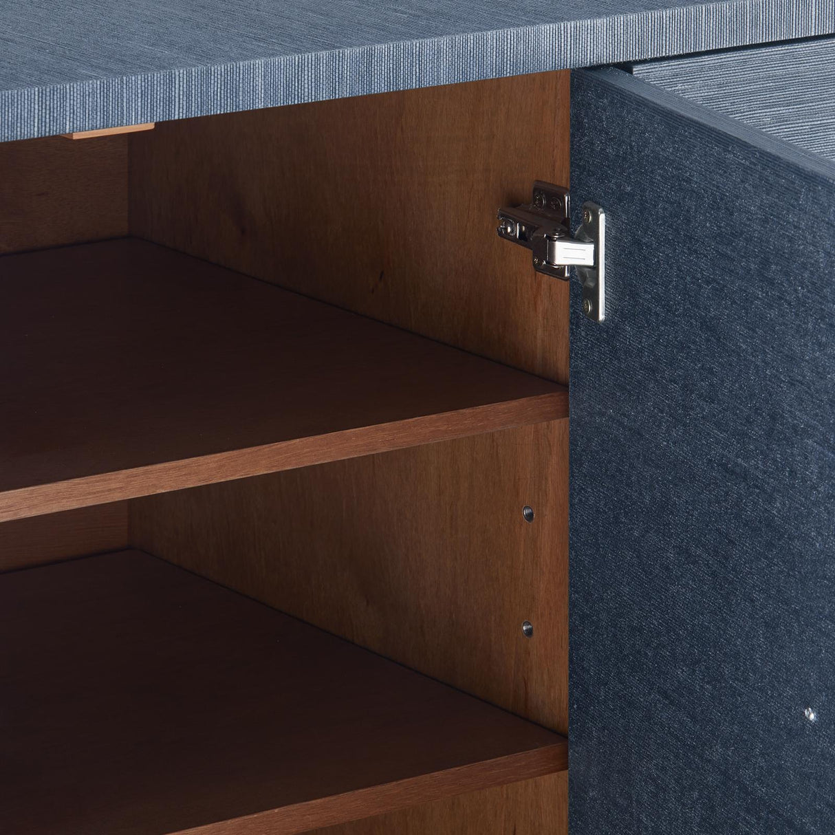 Villa & House Navy Blue Meredith 4-Door Cabinet