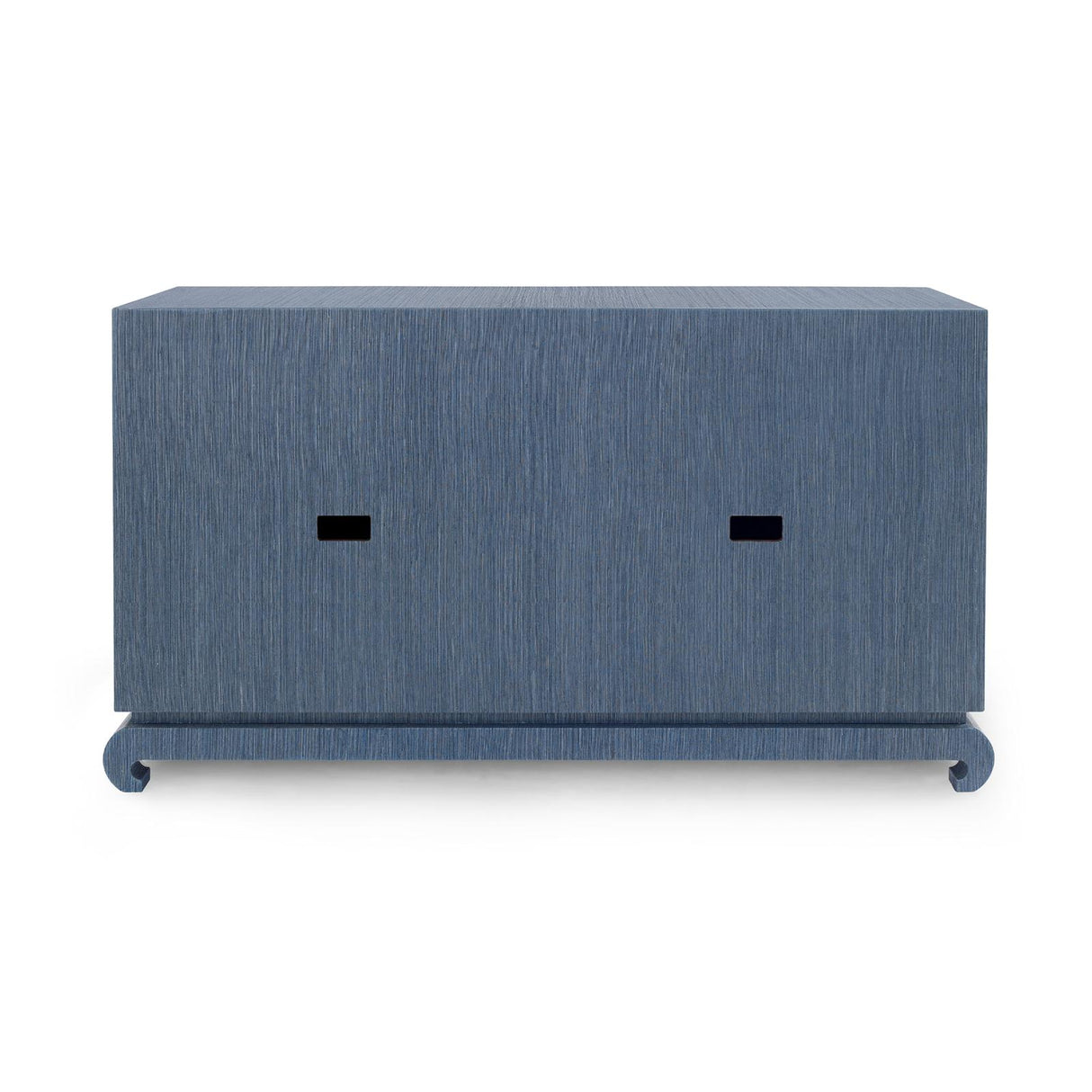 Villa & House Navy Blue Meredith 4-Door Cabinet