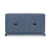 Villa & House Navy Blue Meredith 4-Door Cabinet