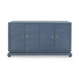 Villa & House Navy Blue Meredith 4-Door Cabinet