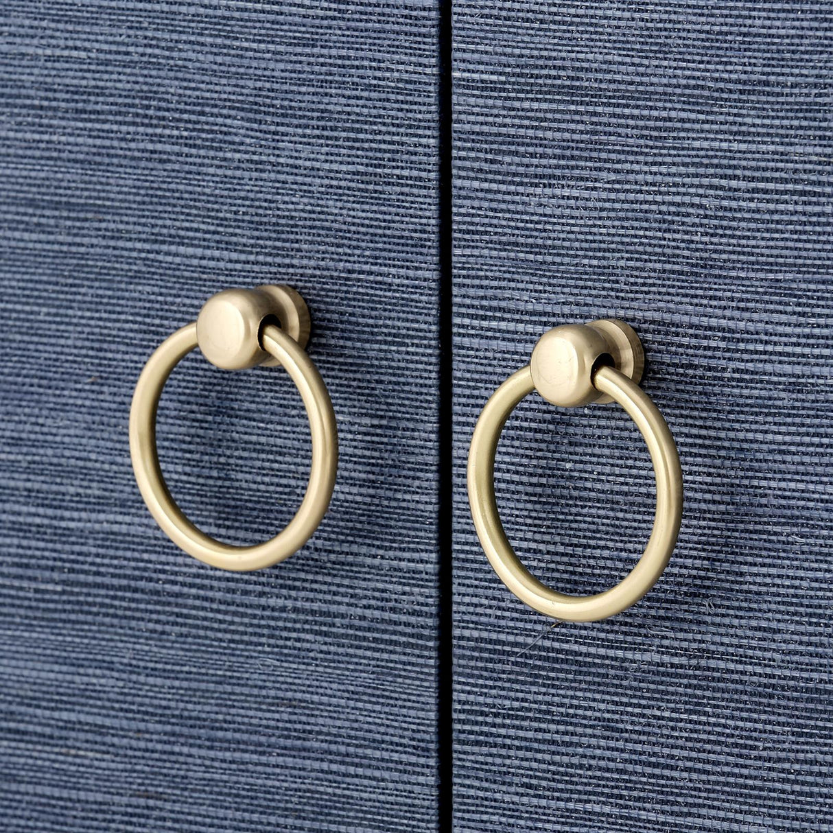 Villa & House Navy Blue Meredith 4-Door Cabinet