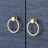 Villa & House Navy Blue Meredith 4-Door Cabinet