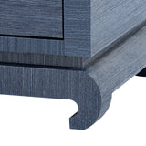 Villa & House Navy Blue Meredith 4-Door Cabinet