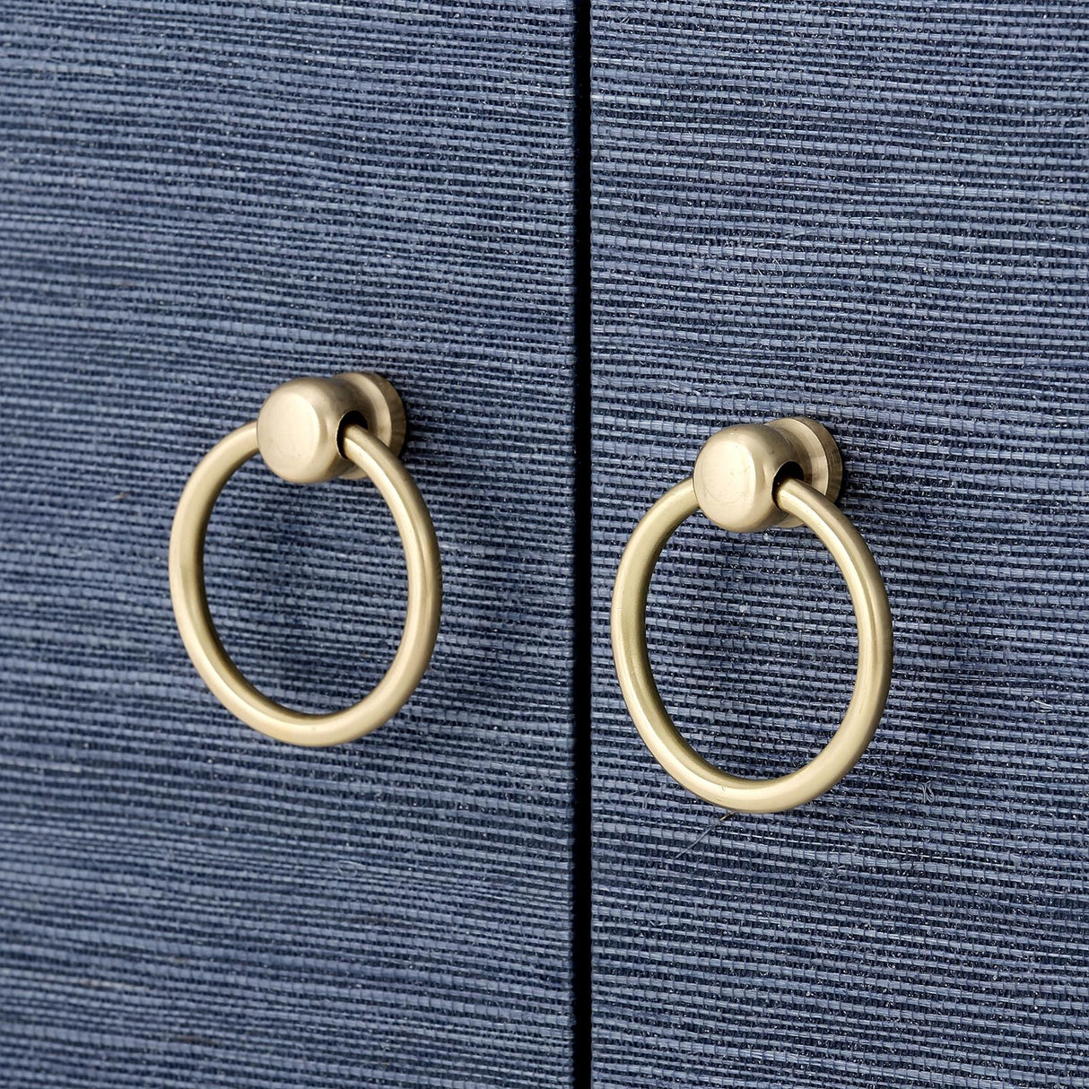 Villa & House Navy Blue Meredith 4-Door Cabinet