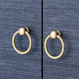 Villa & House Navy Blue Meredith 4-Door Cabinet