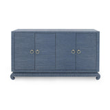 Villa & House Navy Blue Meredith 4-Door Cabinet