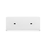 Villa & House Chiffon White Meredith Extra Large 4-Door Cabinet