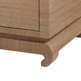 Villa & House Flax Brown Meredith Extra Large 4-Door Cabinet