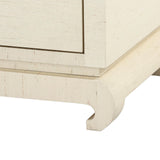 Villa & House Canvas Cream Meredith Extra Large 4-Door Cabinet