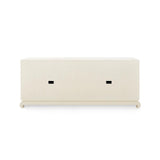Villa & House Canvas Cream Meredith Extra Large 4-Door Cabinet