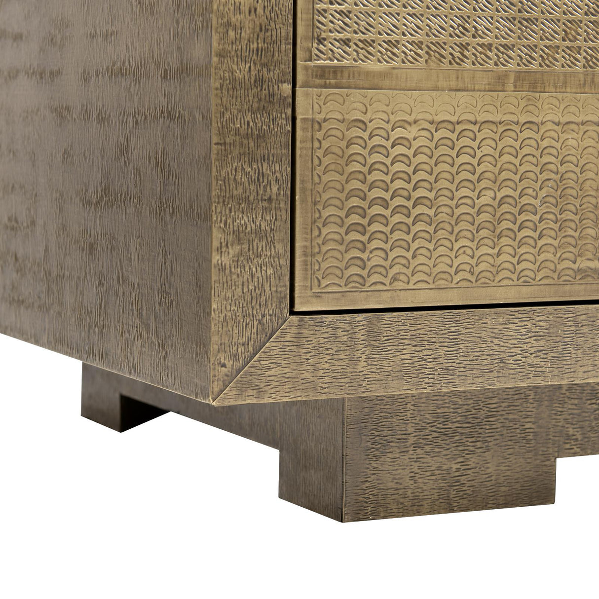 Villa & House Antique Brass Mark 4-Door Cabinet