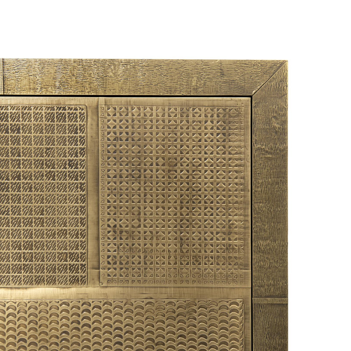 Villa & House Antique Brass Mark 4-Door Cabinet