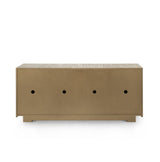 Villa & House Antique Brass Mark 4-Door Cabinet
