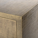 Villa & House Antique Brass Mark 4-Door Cabinet