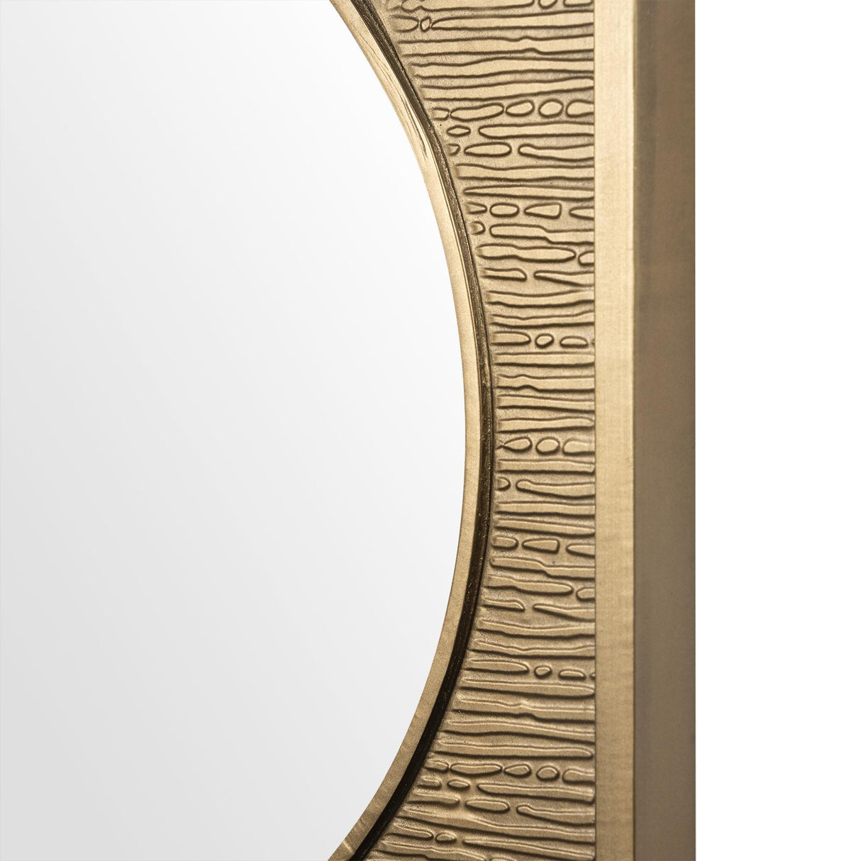 Villa & House Antique Brass Martina Small Mirror