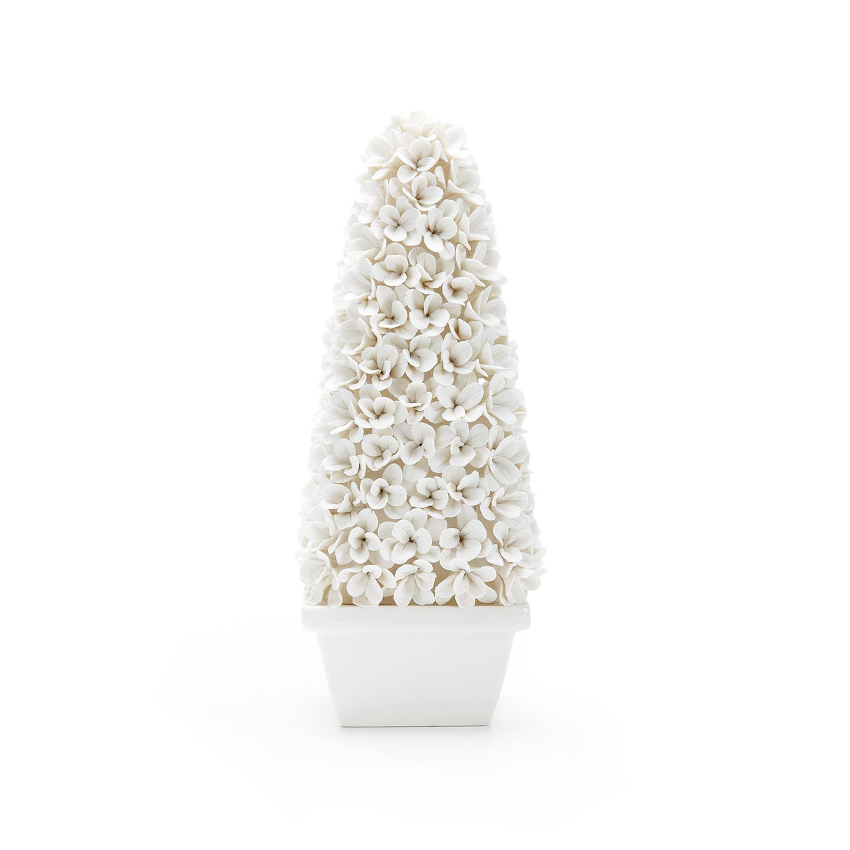 Villa & House Blanc de Chine Mayfair Tall Boxwood Topiary