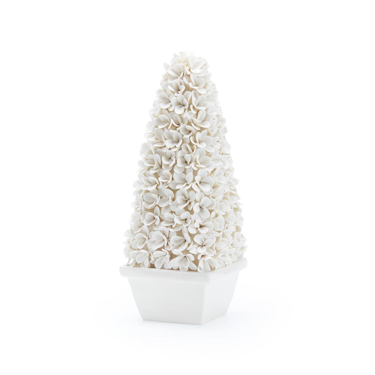 Villa & House Blanc de Chine Mayfair Tall Boxwood Topiary