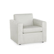 Villa & House Kingston Warm White Nichols Club Chair