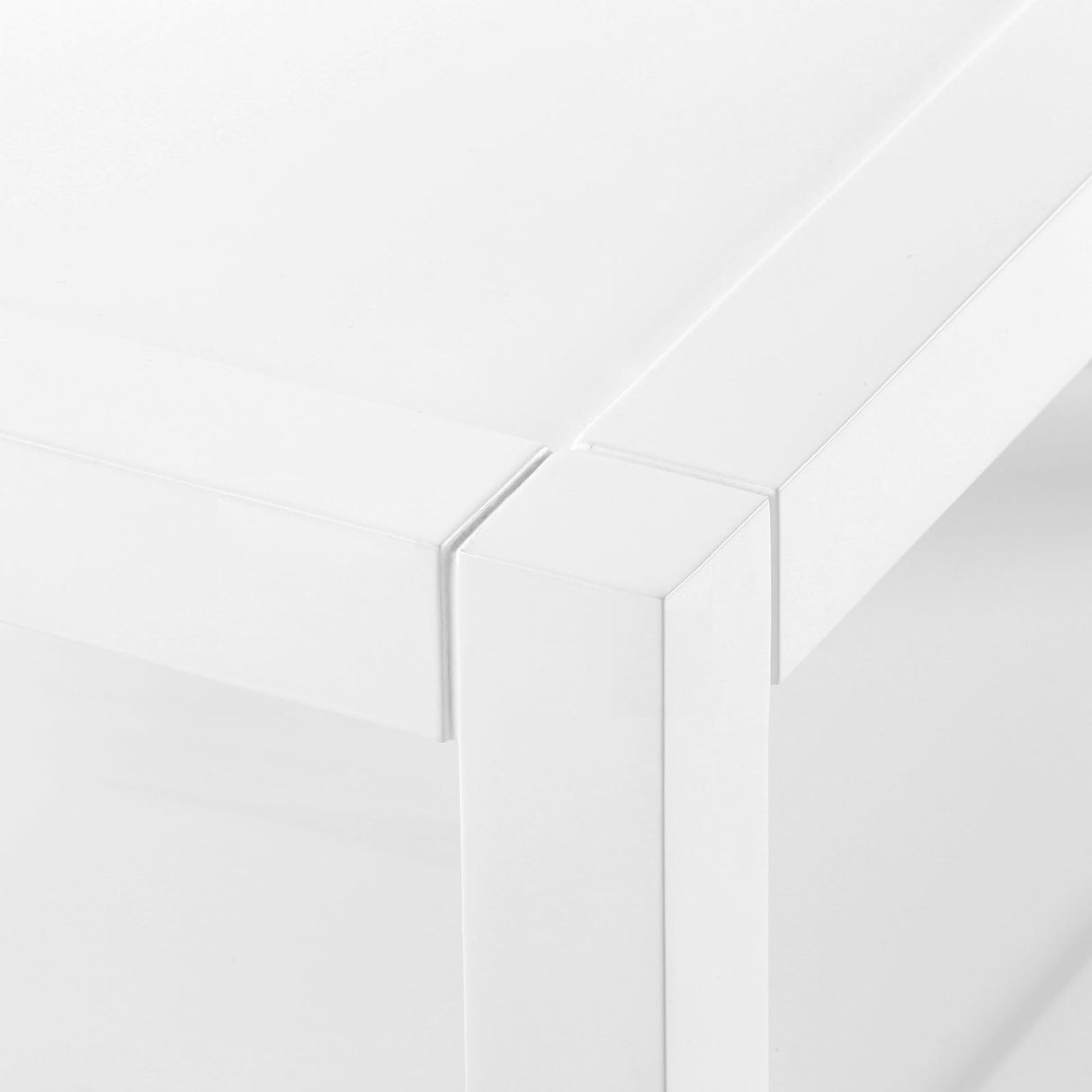 Villa & House White Pearl Newport 1-Drawer Side Table