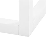 Villa & House White Pearl Newport 1-Drawer Side Table