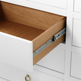 Villa & House White Pearl Newton Large 8-Drawer
