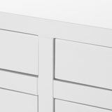 Villa & House White Pearl Newton Large 8-Drawer