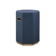 Villa & House Storm Blue Octavia Side Table