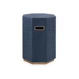 Villa & House Storm Blue Octavia Side Table