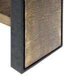 Villa & House Antique Brass and Dark Bronze Odeon Side Table