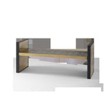 Villa & House Antique Brass and Dark Bronze Odeon Large Bench/Coffee Table