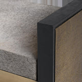 Villa & House Antique Brass and Dark Bronze Odeon Large Bench/Coffee Table