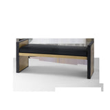 Villa & House Antique Brass and Dark Bronze Odeon Large Bench/Coffee Table