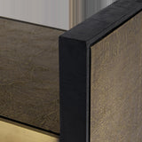 Villa & House Antique Brass and Dark Bronze Odeon Large Bench/Coffee Table